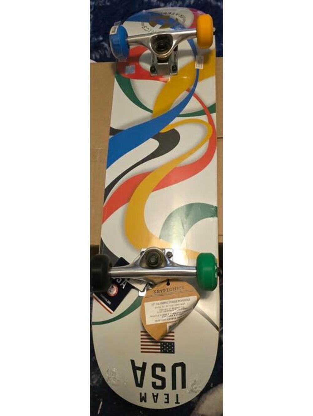 Kryptonics Skateboard Team USA Complete Kit